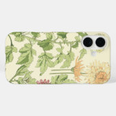  Art Nouveau, Chrysanthema's in een tuin Case-Mate iPhone Case (Achterkant (horizontaal))