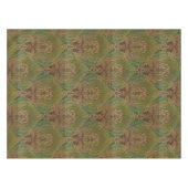 Art Nouveau Chrysanthemum & Artichoke Pattern Tafelkleed (Voorkant (Horizontaal))