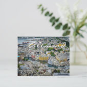 Art Nouveau City Alesund, briefkaart Noorse tekst (Staand voorkant)