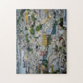 Art Nouveau City Alesund, Noorwegen puzzle Legpuzzel (Verticaal)