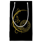 Art Nouveau Clock Klein Cadeauzakje (Voorkant)