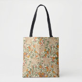 Art Nouveau Cockatoenpattern van Walter Crane Tote Bag (Voorkant)
