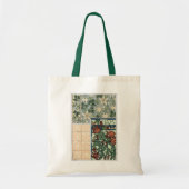  Art Nouveau, Columbine Aquilegia Flowers Tote Bag (Voorkant)
