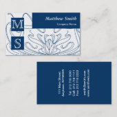 Art Nouveau Consultant Visitekaartje (Voorkant / Achterkant)