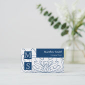 Art Nouveau Consultant Visitekaartje (Staand voorkant)