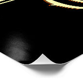 Art Nouveau Coquito Perfect Poster (Hoek)