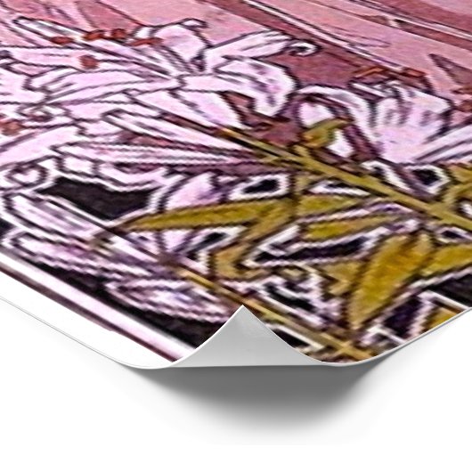 Art Nouveau Corset Advertisement Poster (Hoek)