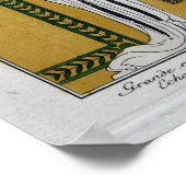 Art Nouveau Costumes Parisiens van George Barbier Poster (Hoek)