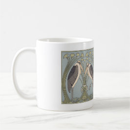 Art Nouveau Crane Mok