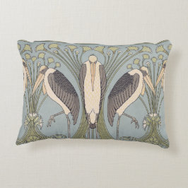 Art Nouveau Crane Pillow Accent Kussen