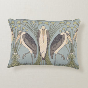 Art Nouveau Crane Pillow Accent Kussen