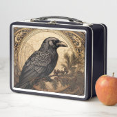 Art Nouveau Crow Lunchbox (In situ)
