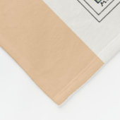 Art nouveau daffodil Verneui textiel bloemenkunst Fleece Deken (Hoek)