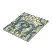 Art Nouveau Daffodils II Tegeltje (Zijkant)