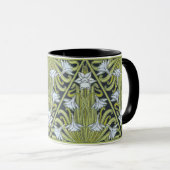 Art Nouveau Daffodils Mok (Voorkant rechts)