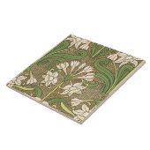 Art Nouveau Daffodils Tegeltje (Zijkant)