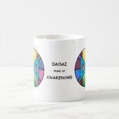 Art Nouveau Dagaz Rune Mok - ONTWAKEN! (Center)