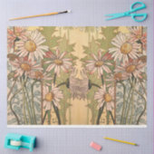 Art Nouveau Daisy en Paardenbloem 3 Tissuepapier (Craft)