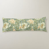 Art nouveau, Damaskpatroon, Organisch, Gekromde li Lichaamskussen (Achterkant)