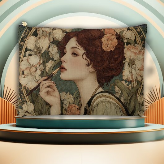Art Nouveau Dame van de Lelies Etui