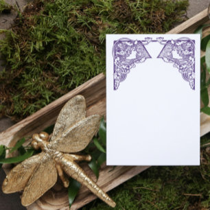 Art Nouveau-dames Briefpapier