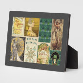 Art Nouveau Dames Fotoplaat (Zijkant)