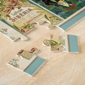 Art Nouveau Dames Jigzaag Puzzle Legpuzzel (Zijkant)