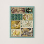 Art Nouveau Dames Jigzaag Puzzle Legpuzzel (Verticaal)