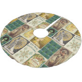 Art Nouveau Dames Kerstboom Rok (Gekanteld)