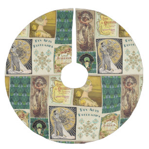 Art Nouveau Dames  Kerstboom Rok