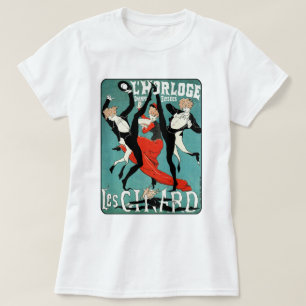 Art Nouveau Dance Afbeelding van Jules Cheret T-shirt