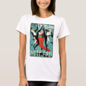 Art Nouveau Dance Afbeelding van Jules Cheret T-shirt (Voorkant)