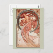 Art Nouveau - Dance Briefkaart (Voorkant / Achterkant)