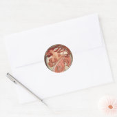 Art Nouveau - Dance Ronde Sticker (Envelop)