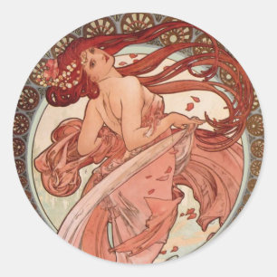 Art Nouveau - Dance Ronde Sticker