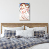 Art Nouveau Dancer Canvas Afdruk (Insitu (Slaapkamer))