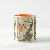 Art Nouveau Dancer Jane Avril beroemd gemaakt door Mok (Midden)