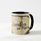 Art Nouveau Dancer Jane Avril beroemd gemaakt door Mok (Voorkant rechts)