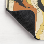 Art Nouveau Dancer Jane Avril beroemd gemaakt door Muismat (Hoek)