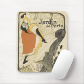 Art Nouveau Dancer Jane Avril, Toulouse Lautrec Muismat (Met muis)