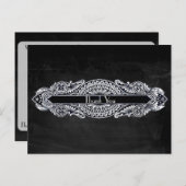 art nouveau dank u briefkaart (Voorkant / Achterkant)