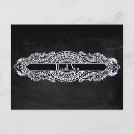  art nouveau dank u briefkaart