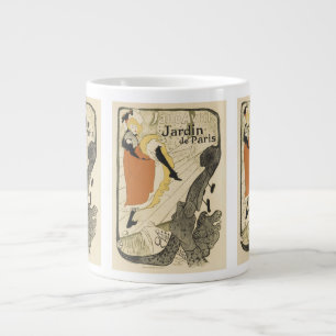 Art Nouveau Danseres Jane Avril door Toulouse Laut Grote Koffiekop