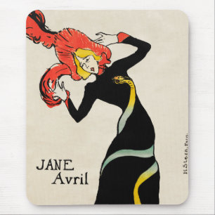 Art Nouveau-danseres Jane Avril door Toulouse Laut Muismat