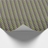 Art Nouveau dark Ipomoea behang Cadeaupapier (Hoek)