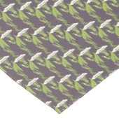 Art Nouveau dark Ipomoea behang Korte Tafelloper (Hoek)