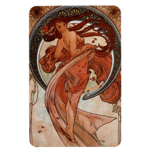 Art Nouveau De Dansmagneet Magneet