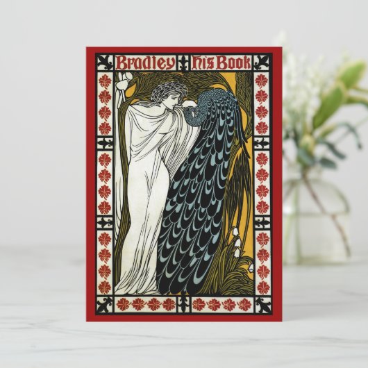  art nouveau, de kus van William Bradley (Staand voorkant)