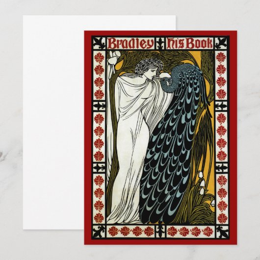 art nouveau, de kus van William Bradley (Voorkant / Achterkant)