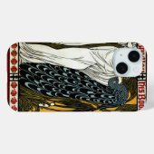  art nouveau, de kus van William Bradley Case-Mate iPhone Case (Achterkant (horizontaal))